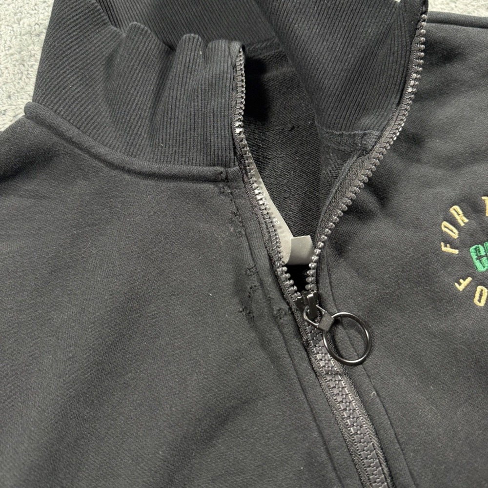 Vuori Sedona Rib Half Zip Sweatshirt Charlotte 49ers Pullover Black Size Small‎ - Picture 5 of 9